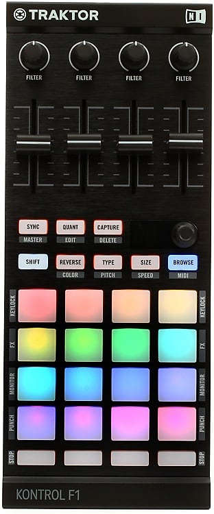 DJ-Контроллер Native Instruments Traktor Kontrol F1 native instruments komplete kontrol s49 mk2