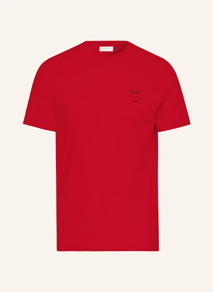 

Футболка Gant, красный