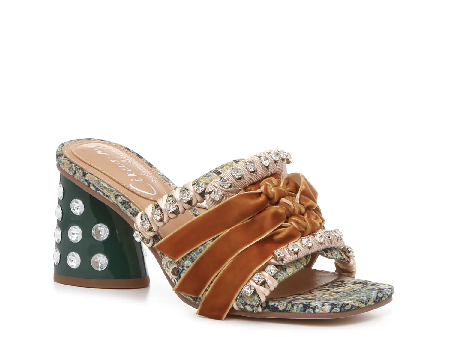 

Сандалии Vera Sandal Circus By Sam Edelman, цвет darkgreen_tan_multicolorabstractprint