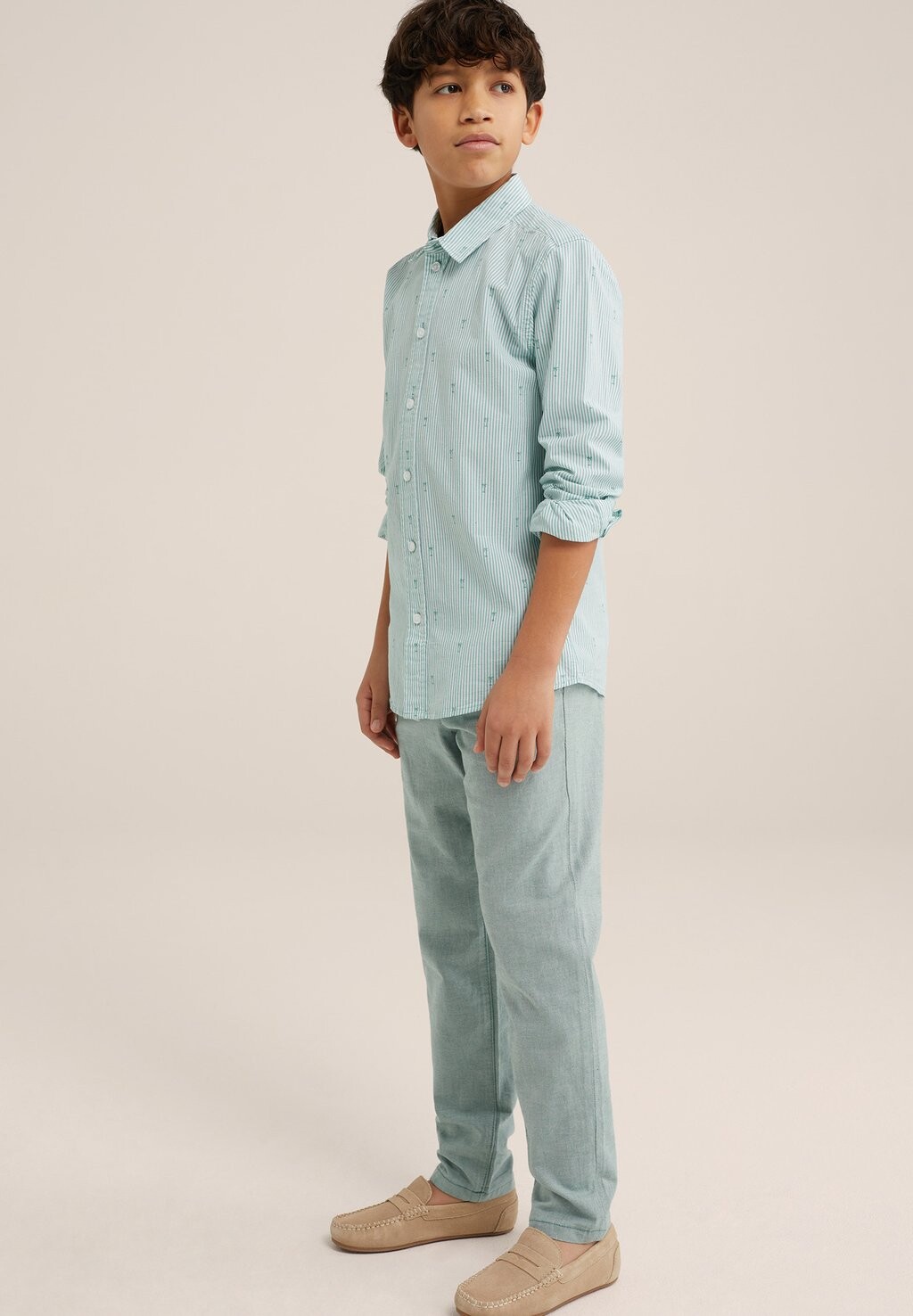 

Рубашка WE Fashion, цвет green
