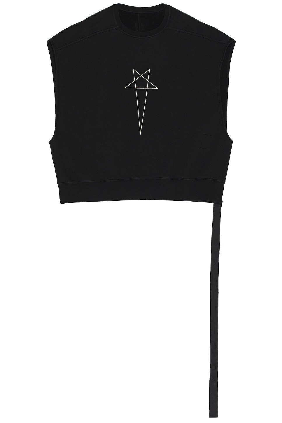 

Майка DRKSHDW by Rick Owens Sl Jumbo Tatlin, цвет Black & Pearl