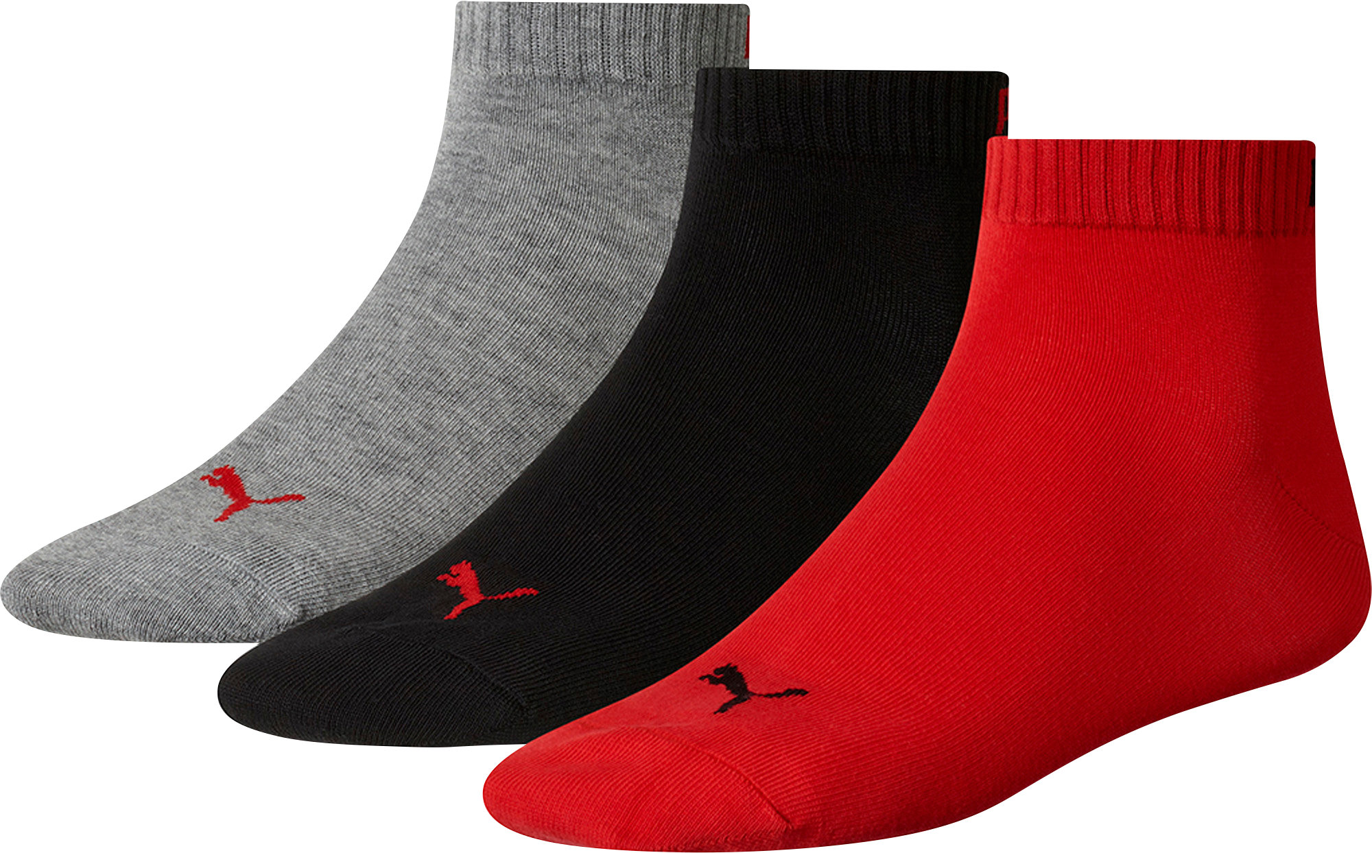Носки Puma Socks Unisex 3 шт, красный носки puma socks unisex sport 3 шт белый