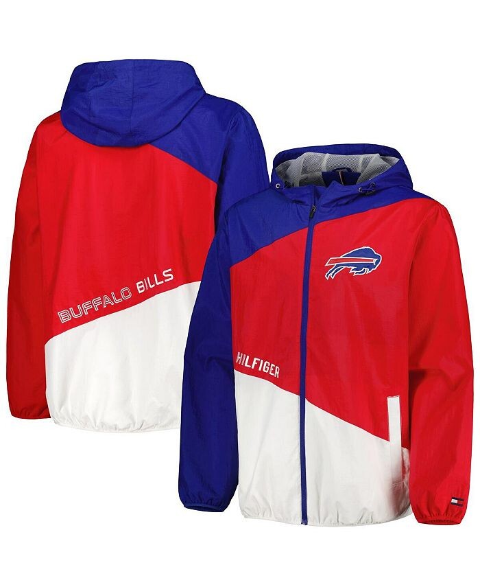 

Мужская красная куртка с молнией во всю длину Buffalo Bills Bill Royal Tommy Hilfiger, синий