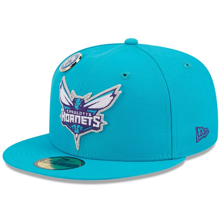 

Бейсболка New Era Charlotte Hornets, бирюзовый