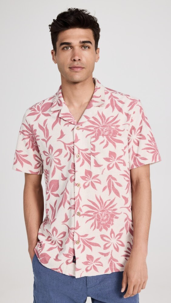 

Рубашка Faherty Cabana Towel Terry