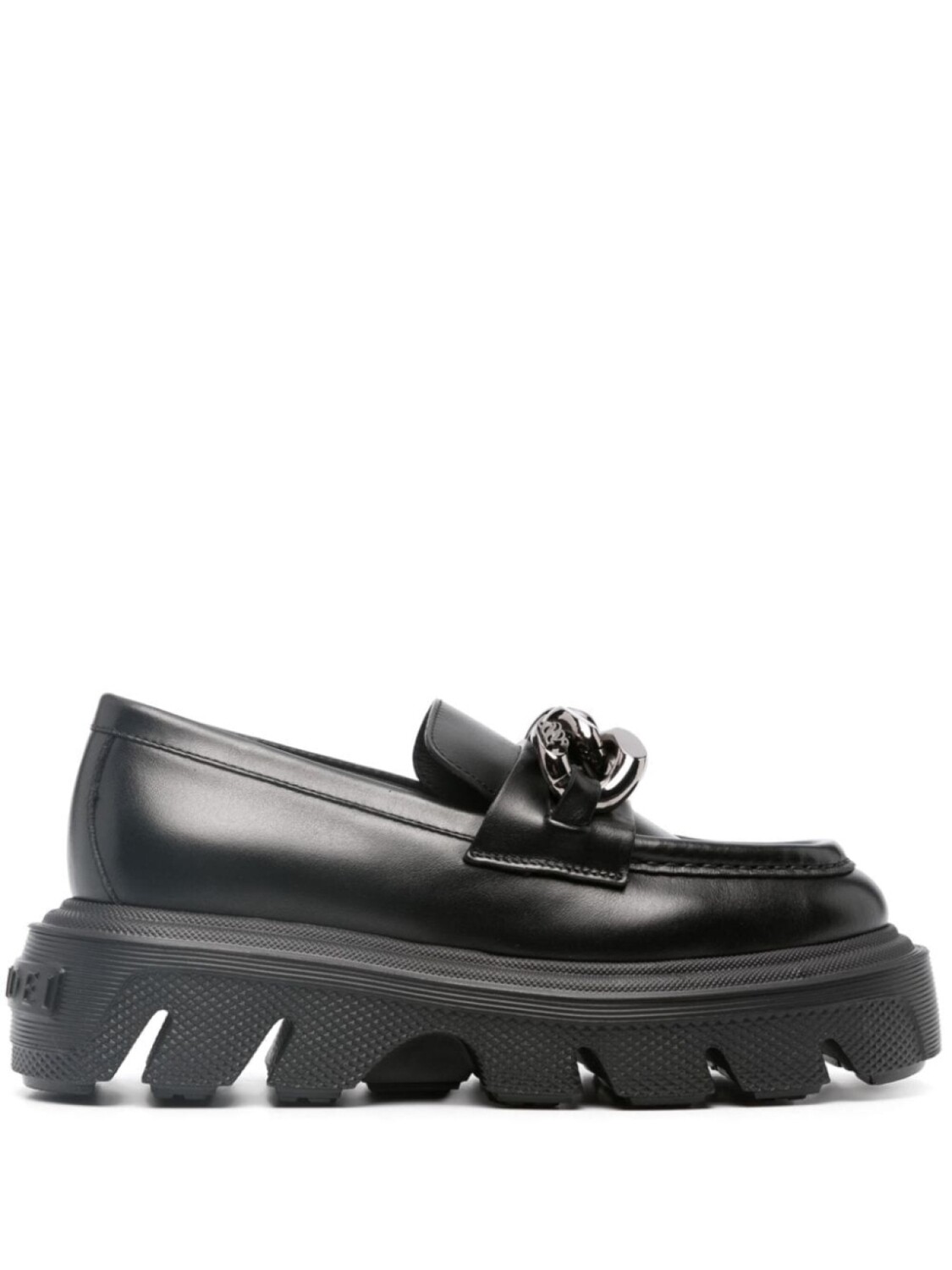 

Casadei лоферы с цепочкой, черный