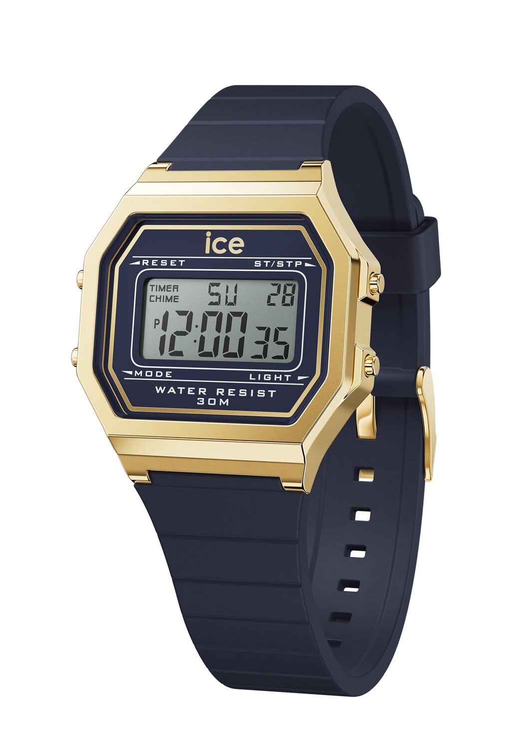 

Цифровые часы RETRO Ice-Watch, темно-синий меланж