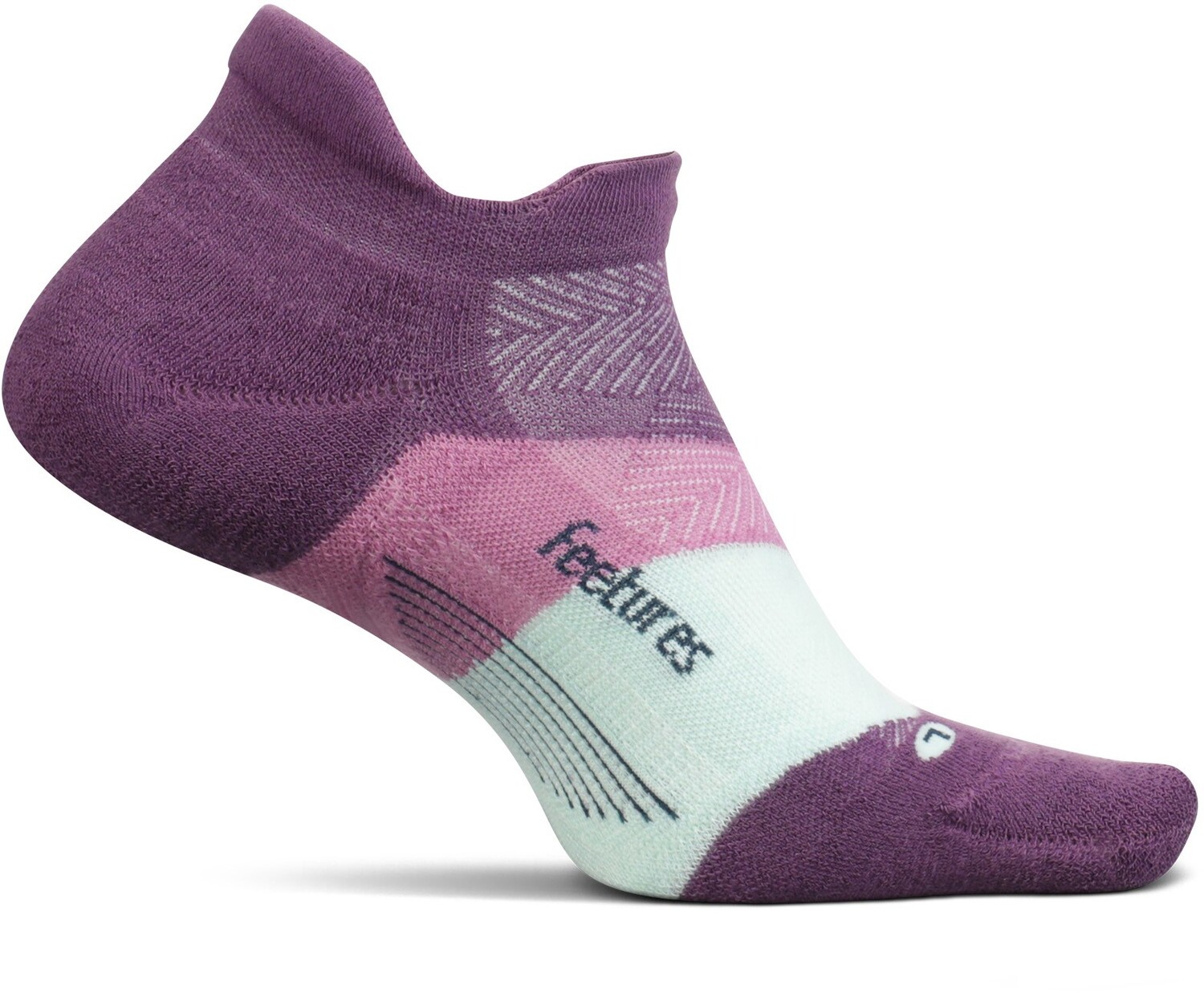 

Носки с вкладками Elite Max Cushion No-Show Feetures, фиолетовый