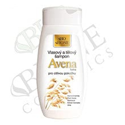Avena Sativa Шампунь для волос и тела для чувствительной кожи 260мл, Bione Cosmetics