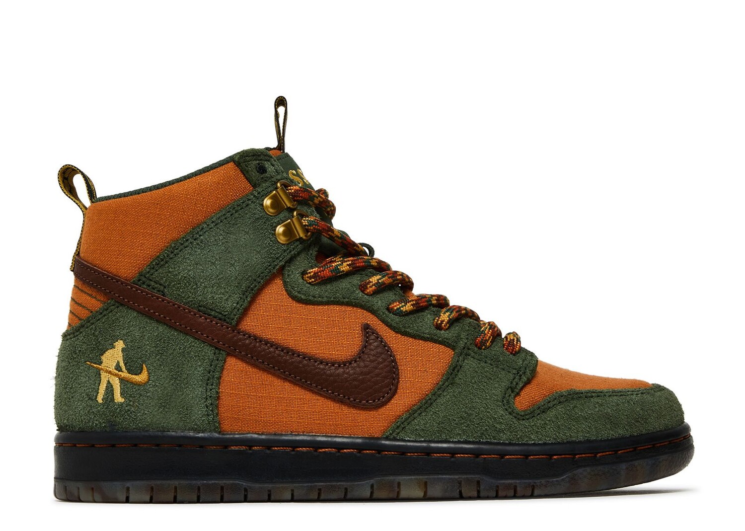 

Кроссовки Nike Pass~Port X Dunk High Sb 'Workboot', зеленый