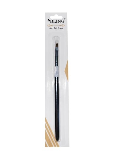 

Кисть для геля BLING Professional, размер 4, серебряная ручка.