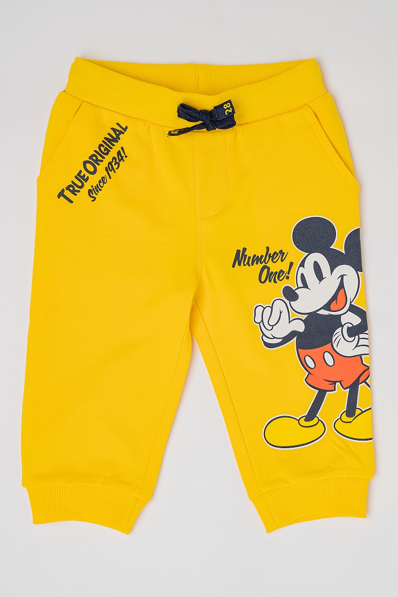 Спортивные брюки с принтом Микки Мауса Original Marines, желтый цена и фото