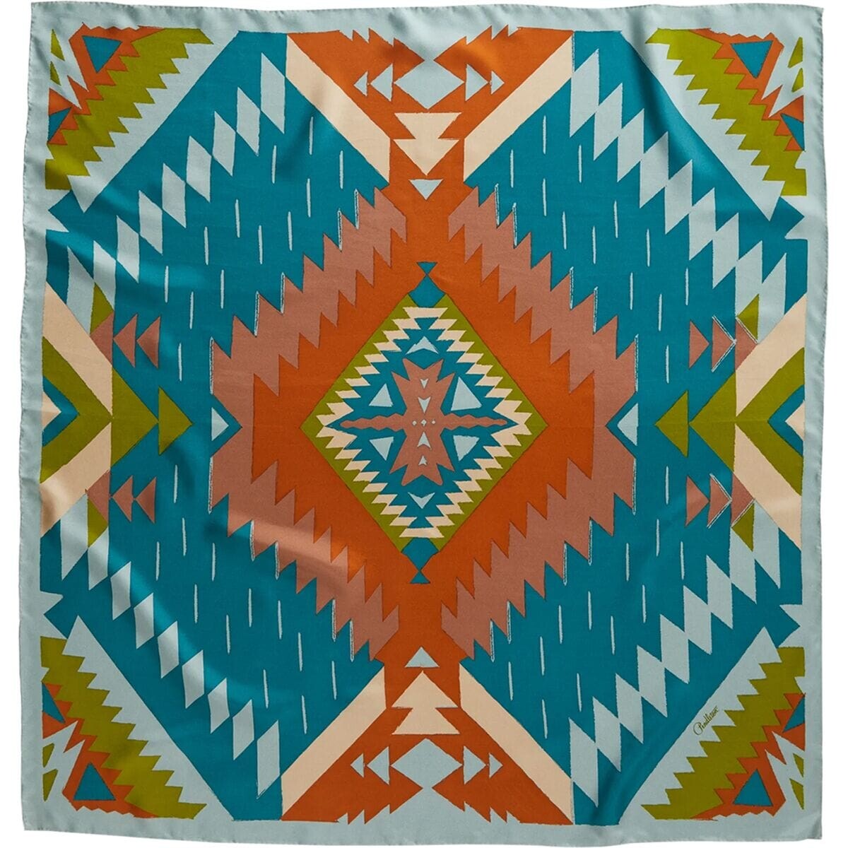 

Шелковый шарф Pendleton, мультиколор