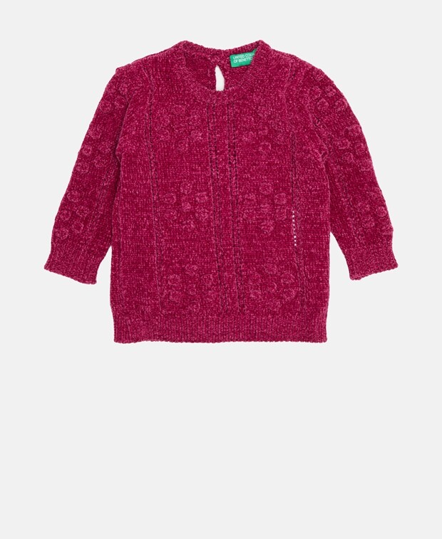 

Джемпер с длинными рукавами United Colors of Benetton, красный