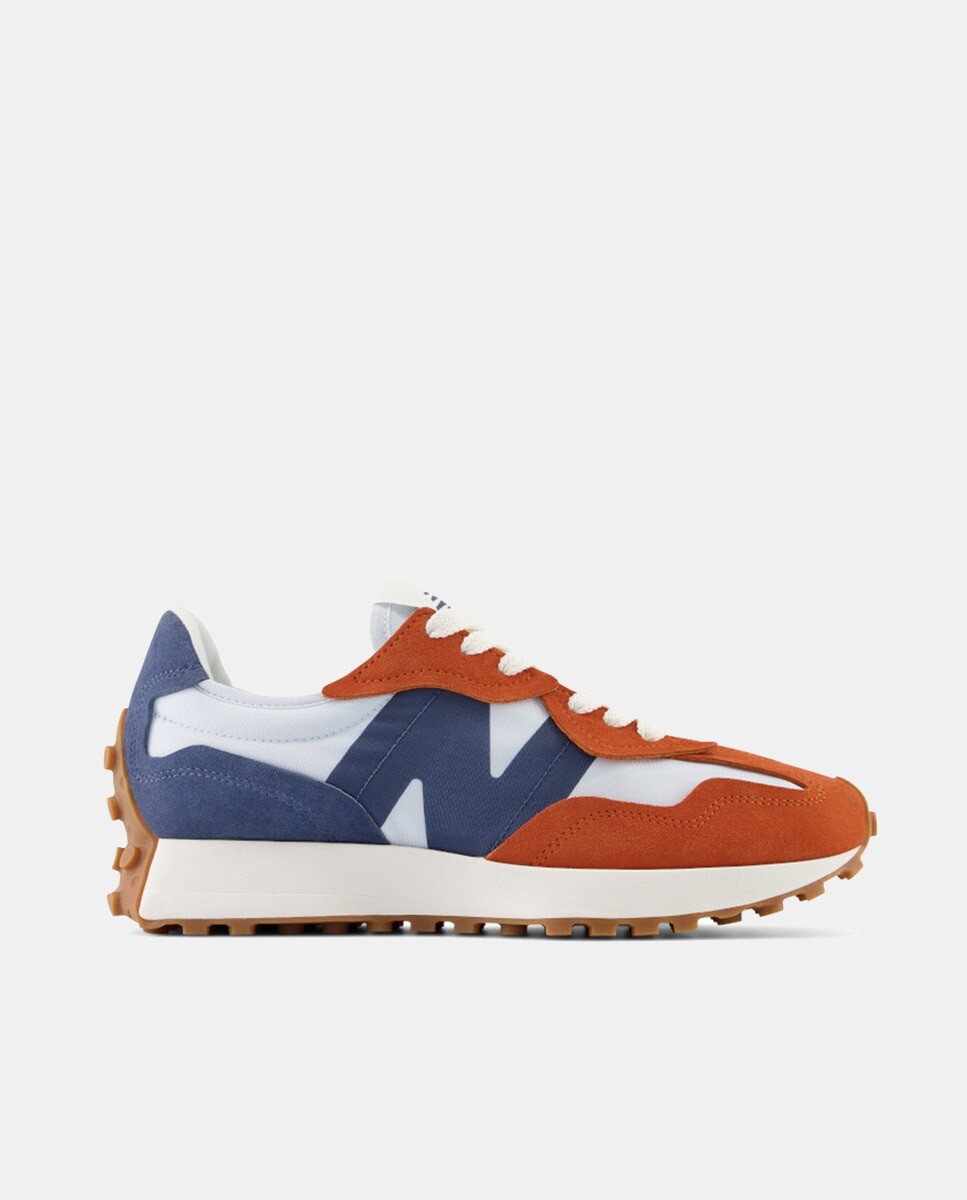 

Повседневные кроссовки унисекс 327 New Balance New Balance, темно-синий