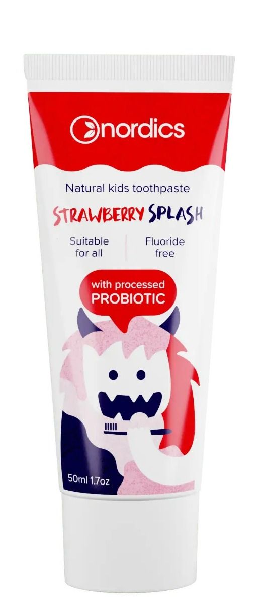 Nordics Kids зубная паста для детей, 75 ml