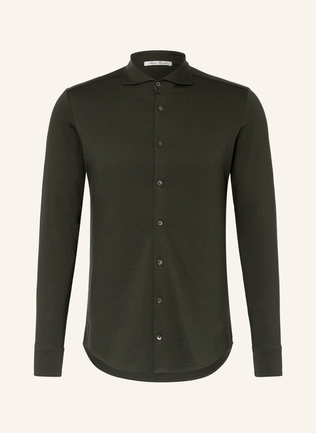

Рубашка Stefan Brandt OTIS Slim Fit, темно-зеленый