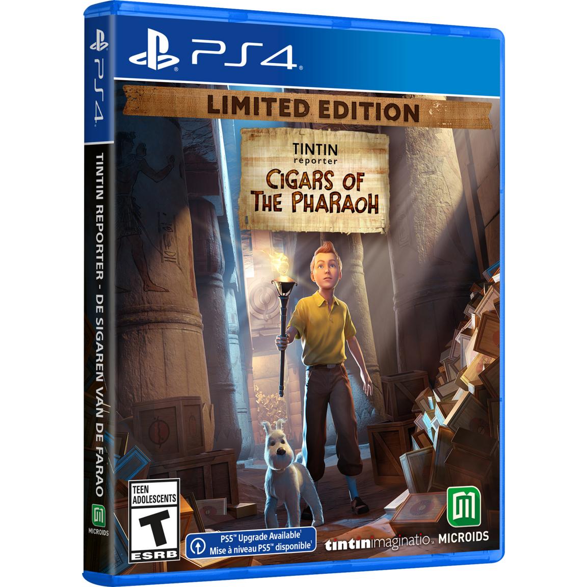 Видеоигра Tintin Reporter: Cigars of the Pharaoh Limited Edition - PlayStation 4 ps5 игра microids tintin reporter cigars of the pharaoh ли