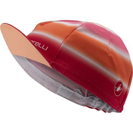 Велосипедная кепка Dolce Castelli, цвет Soft Orange/Hibiscus west biking велосипедная кепка зимняя теплая флисовые шляпы утепленная велосипедная кепка ветрозащитная для бега катания на лыжах велосипе