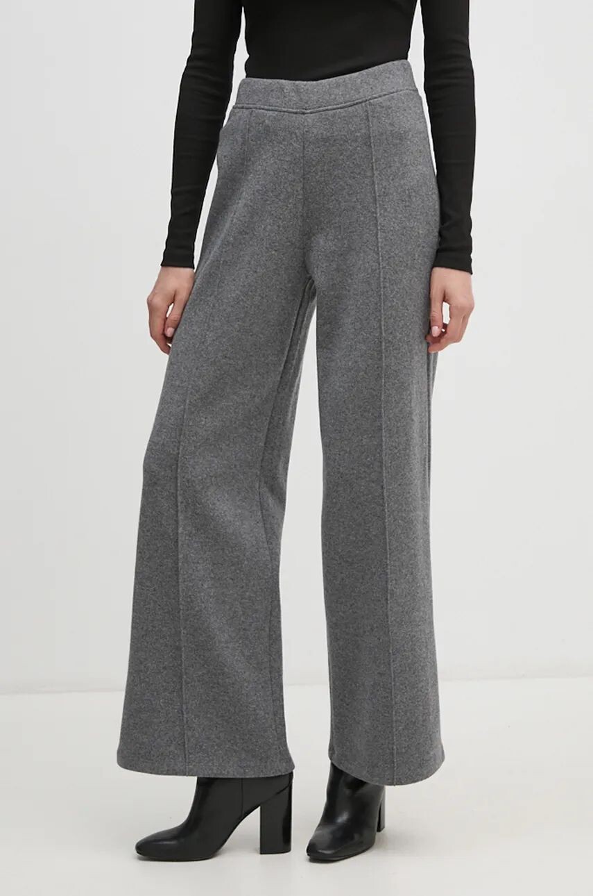 

Детские брюки Calvin Klein с добавлением хлопка, серый