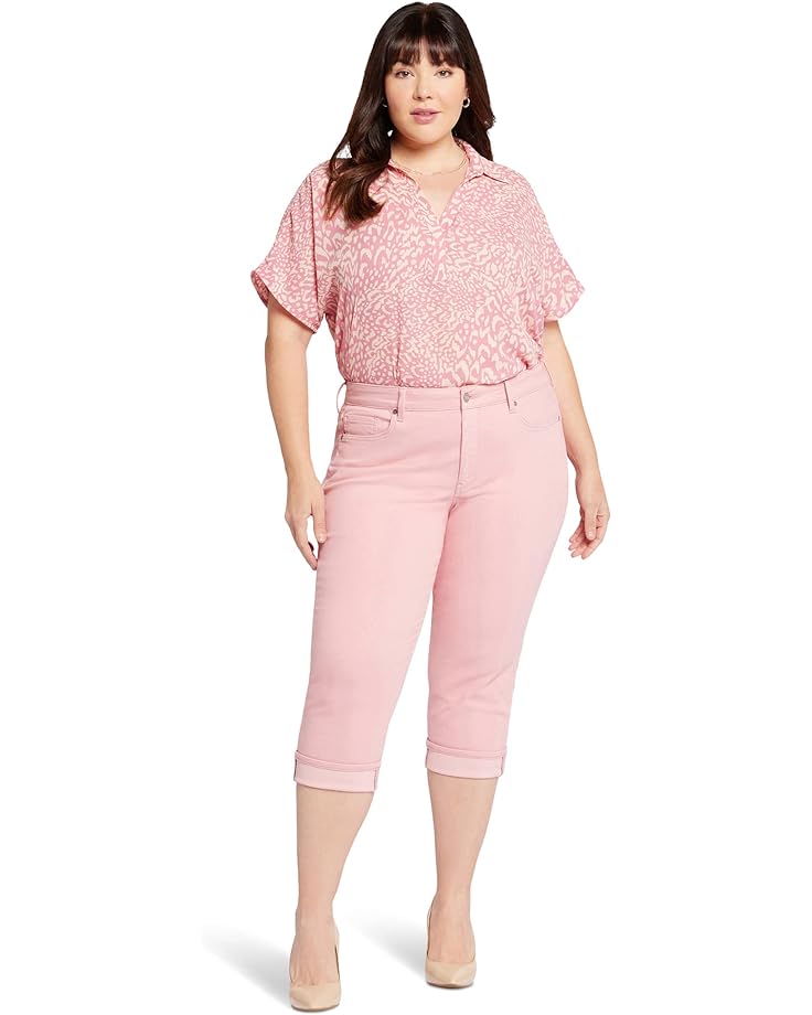 

Джинсы NYDJ Plus Size Marilyn Crop Cuff in Aphrodite, цвет Aphrodite