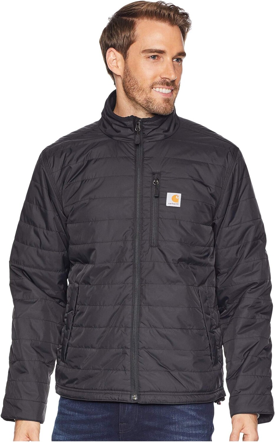 

Утепленная куртка свободного кроя Rain Defender LW Carhartt, черный