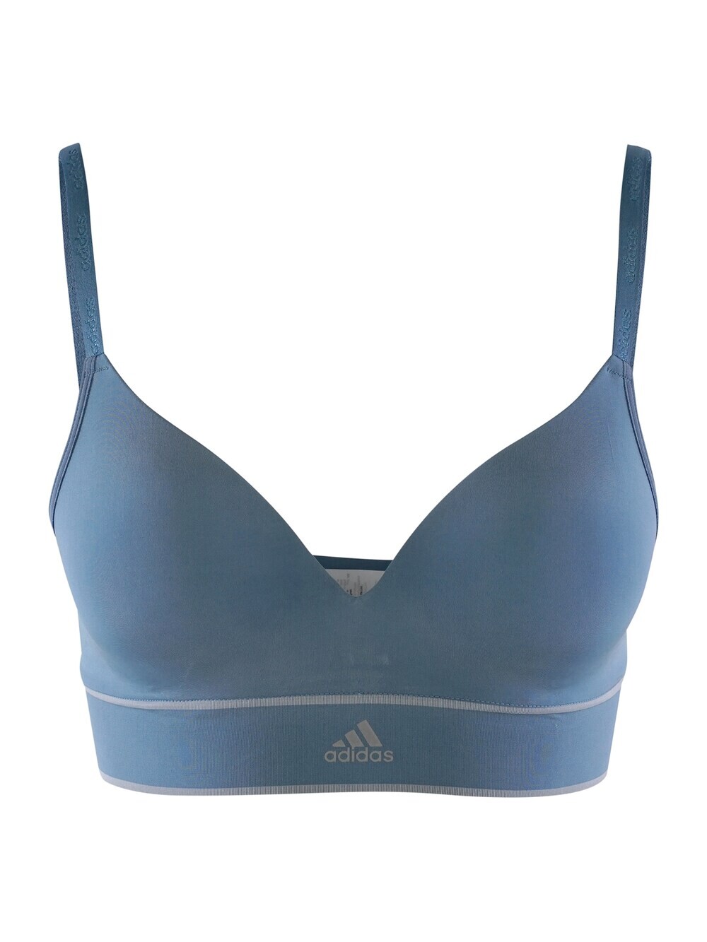 

Спортивный бюстгальтер с треугольниками Adidas WIRELESS BRA, синий