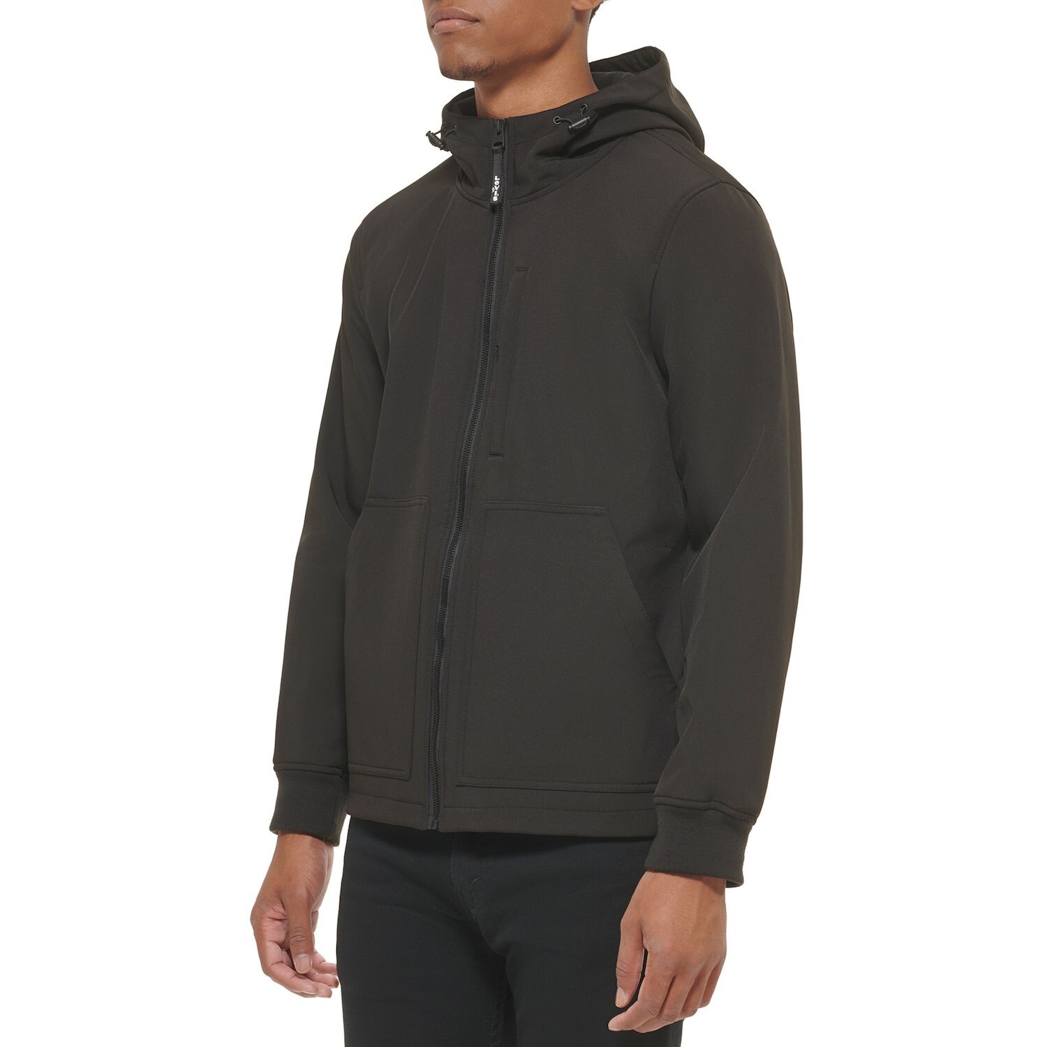 

Мужская куртка-бомбер Softshell с капюшоном Levi's, черный