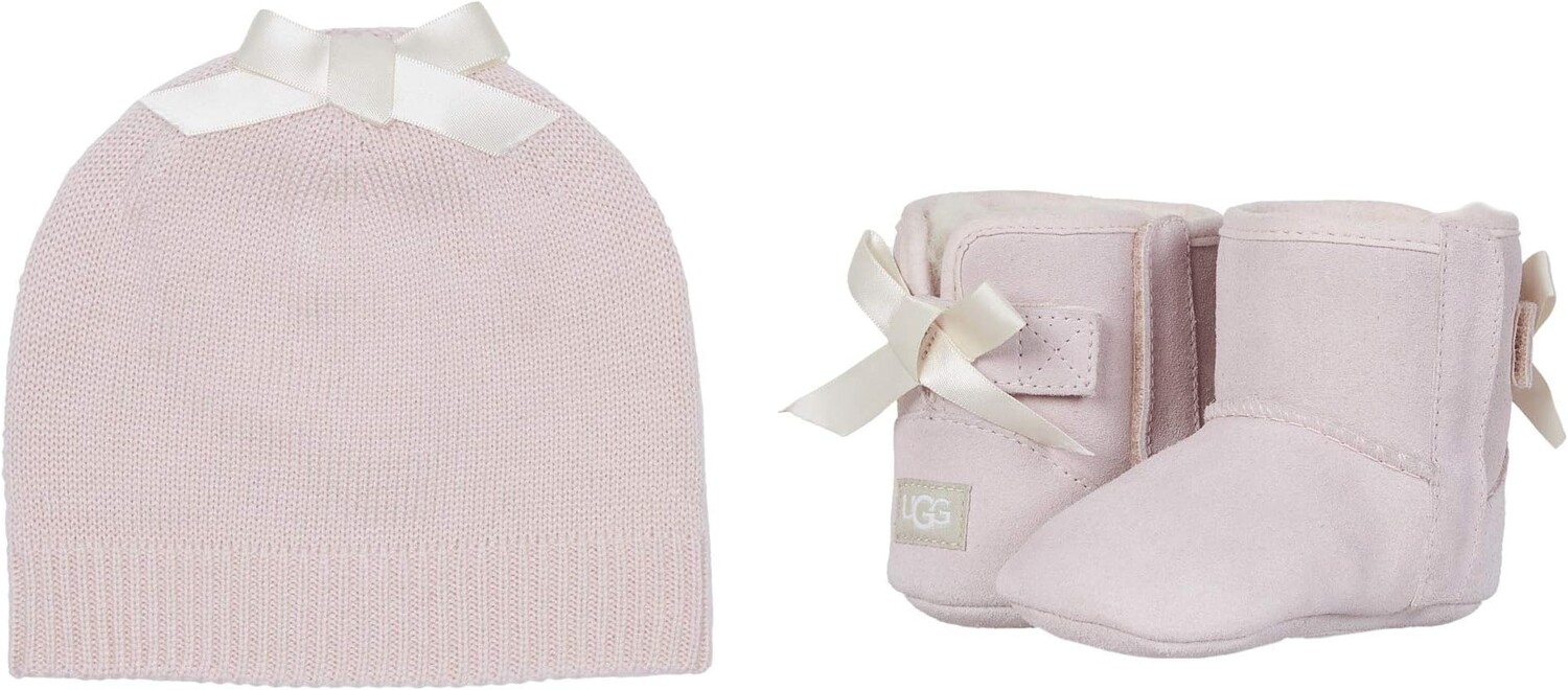 

Обувь для малышей Jesse Bow II & Beanie UGG, цвет Baby Pink