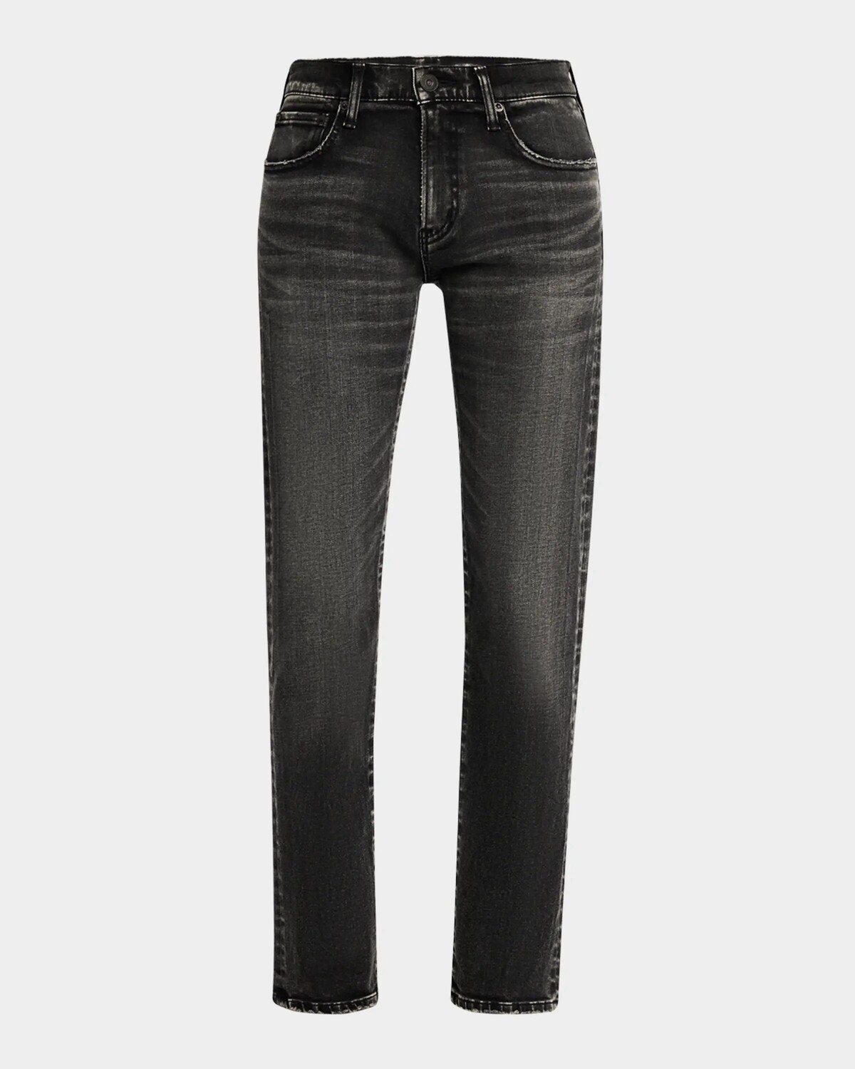 

Узкие прямые джинсы Fairfield Moussy Vintage, цвет Blk