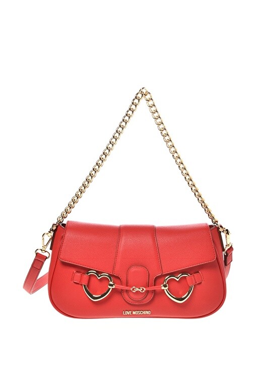 

Красная женская сумочка Love Moschino