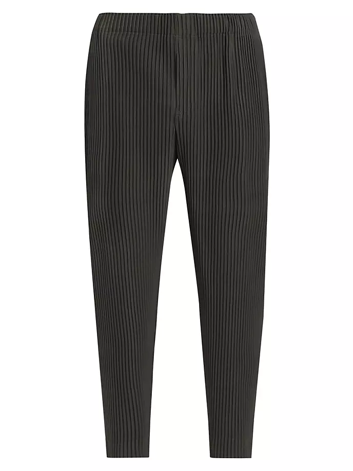 

Плиссированные брюки Mc июля Homme Plissé Issey Miyake, цвет ebony khaki