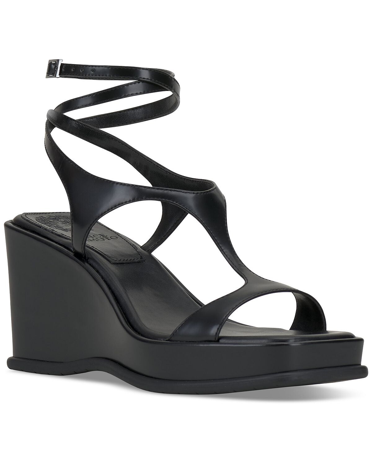 

Спортивные босоножки на танкетке Fetemee с ремешками Vince Camuto, черный