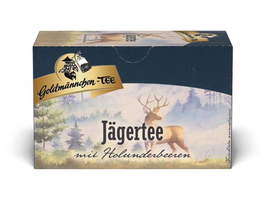 

Чай Goldmännchen охотник за чаем, зимний чай, чай H&S Tee-Gesellschaft