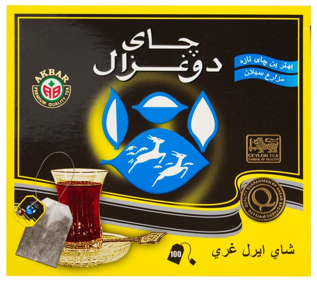 

Чай Do Ghazal - Черный чай Earl Grey 200г, 100 пакетиков Alghazaleen