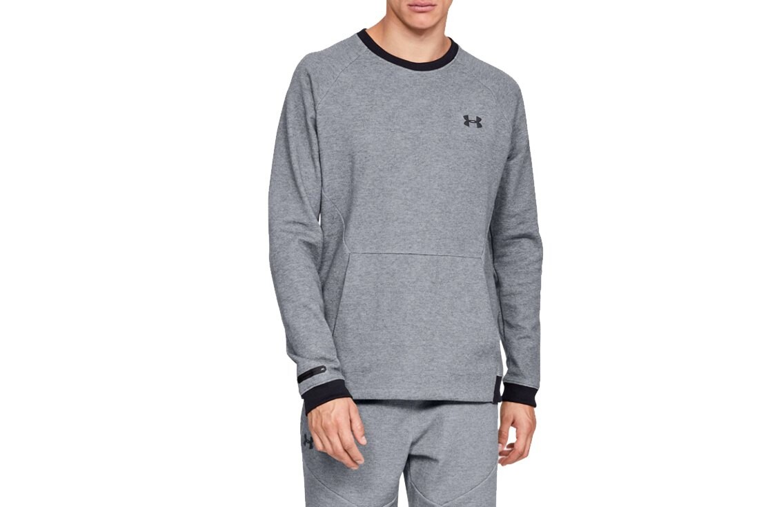 

Худи Under Armour Unstoppable 2X Knit Crew, серый