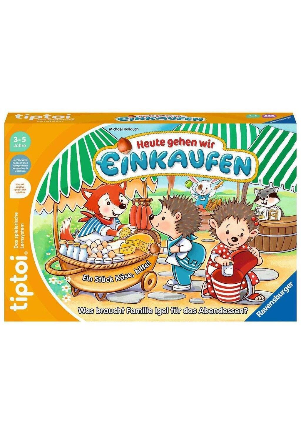 

Пазл TIPTOI HEUTE GEHEN WIR EINKAUFEN Ravensburger, цвет mehrfarbig