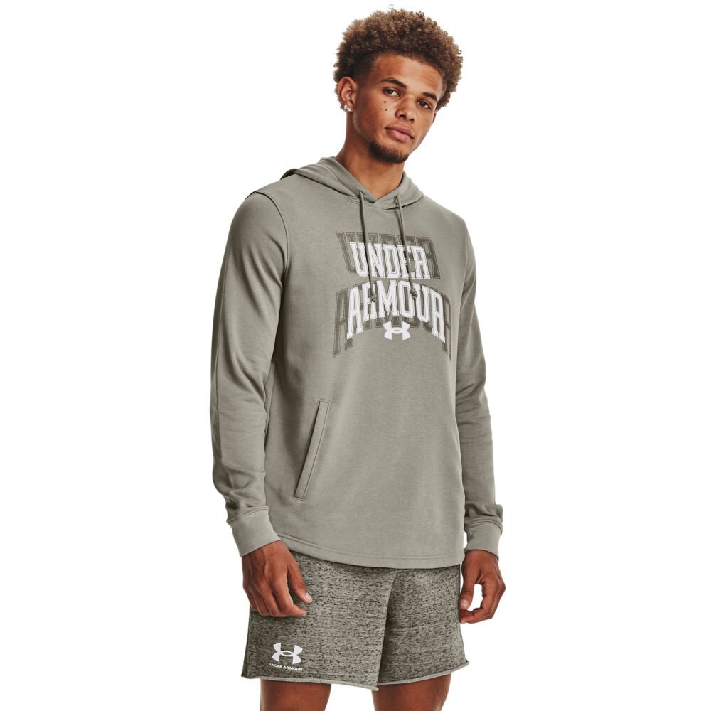 

Худи Under Armour Rival Terry Graphic, зеленый