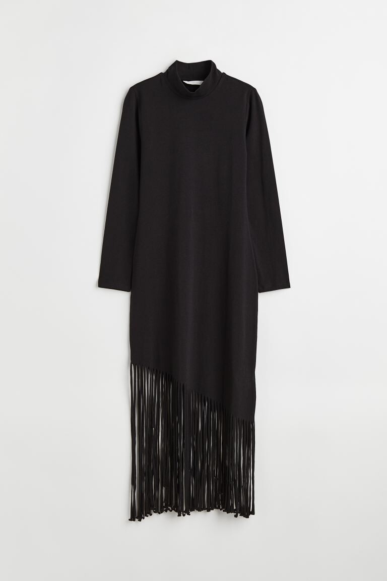 

Платье с бахромой H&M