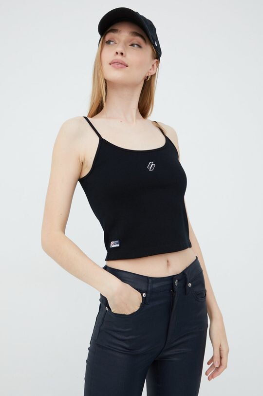 

Топ Superdry, черный