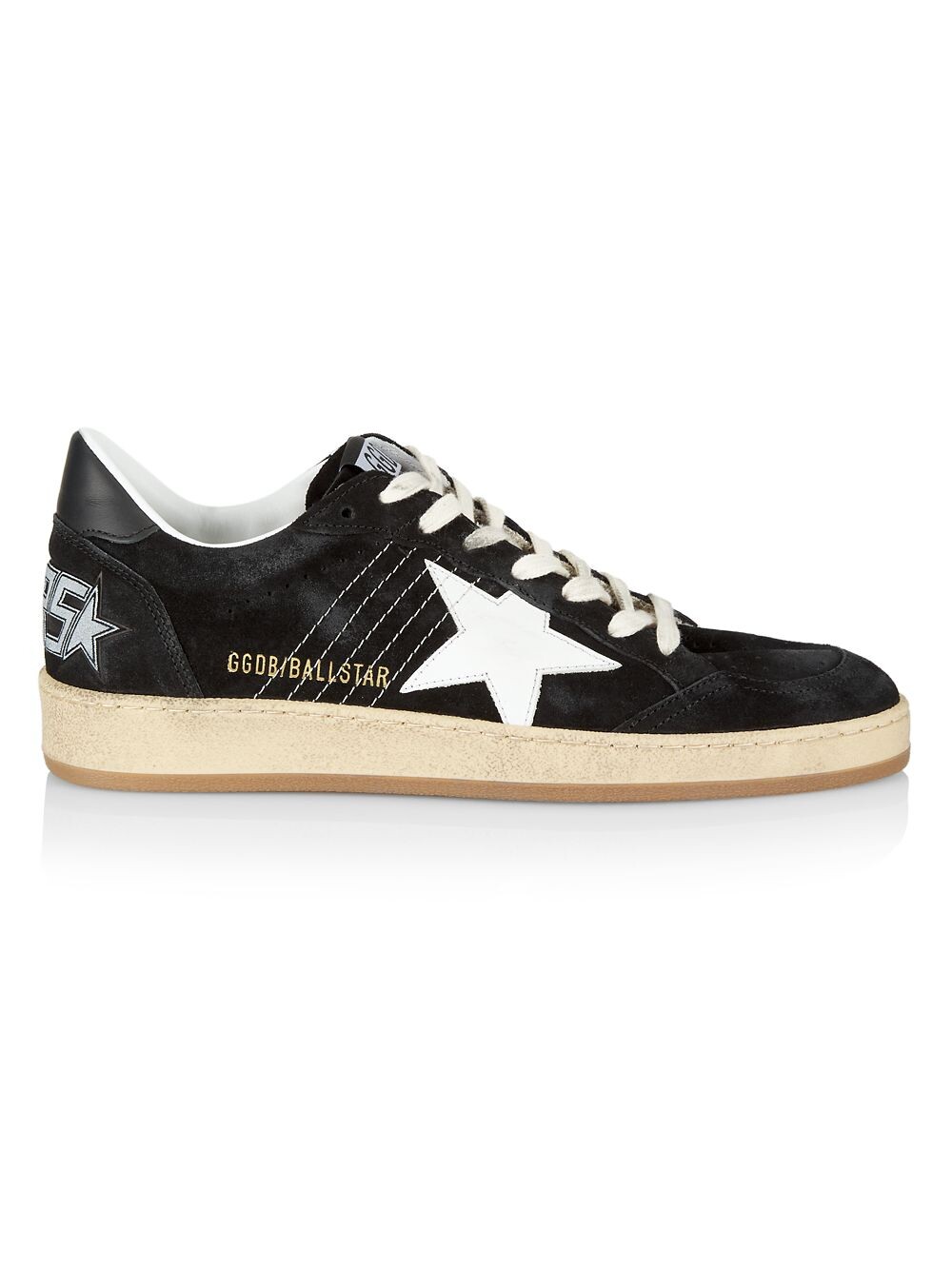 

Замшевые кроссовки Ball Star Golden Goose, черный