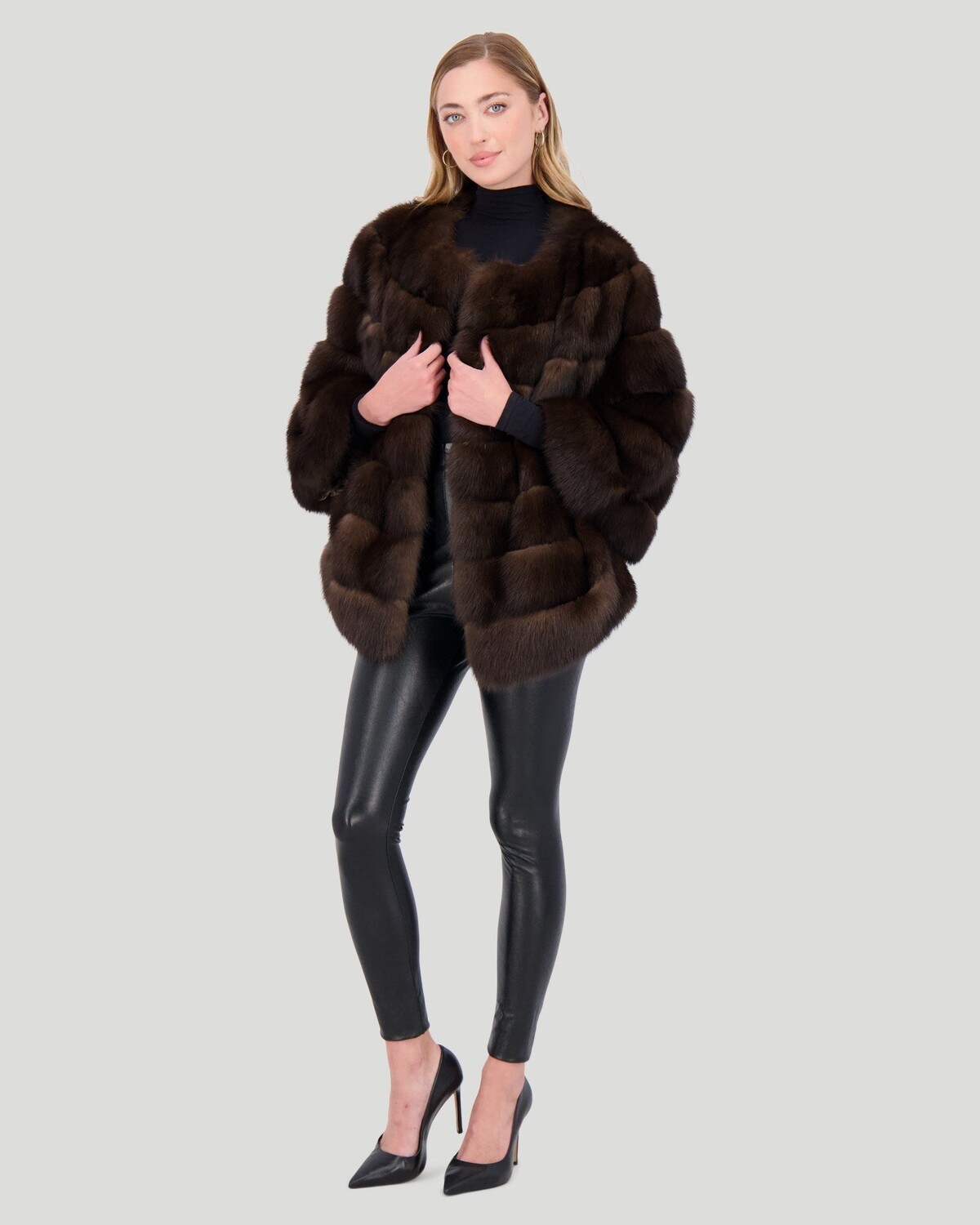 

Соболья куртка GORSKI, цвет Silvery 0