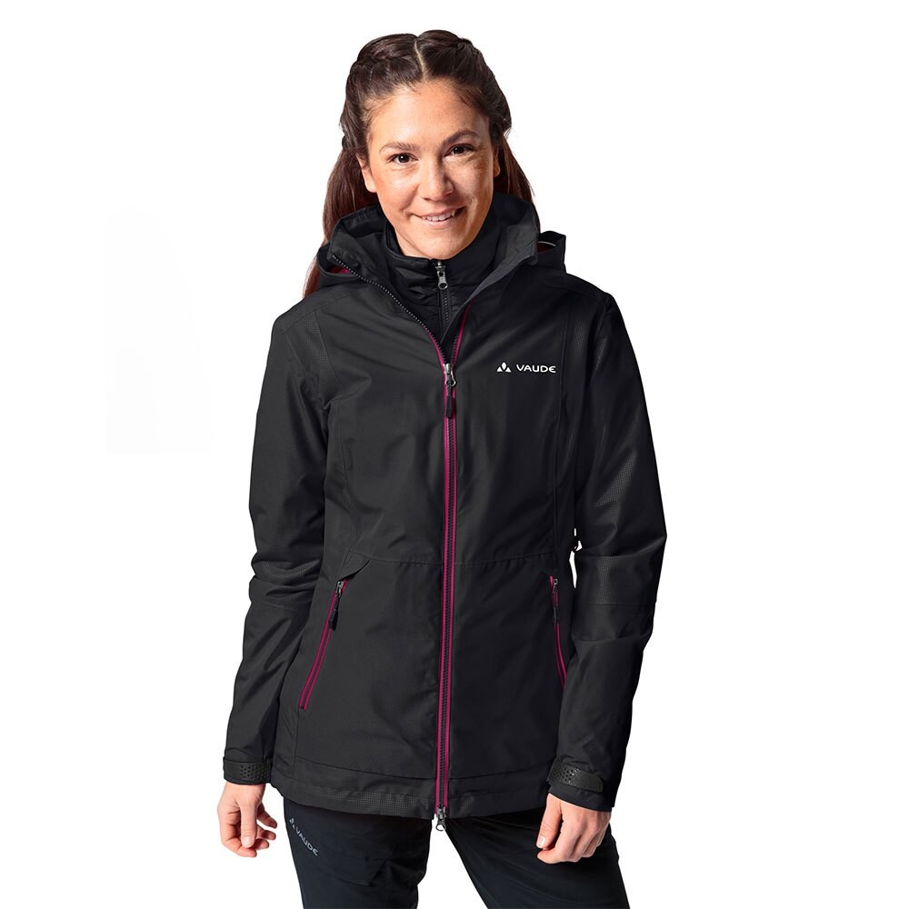 

Куртка VAUDE Elope 3 In 1 Full Zip Rain, черный