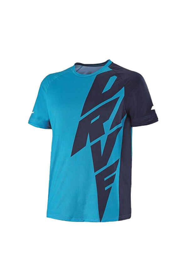 

Мужская теннисная футболка с круглым вырезом Babolat, синий