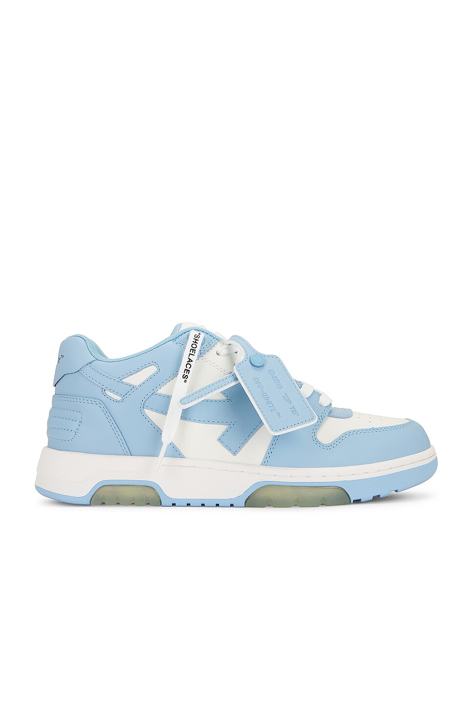 

Кроссовки Off-White Out Of Office In White & Light Blue, цвет White & Light Blue
