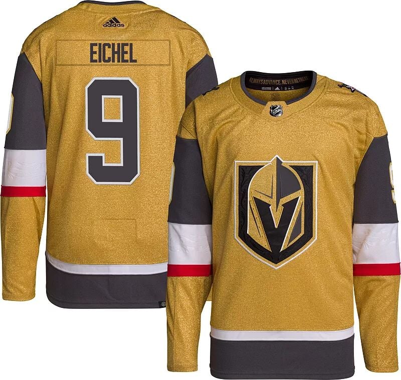 

Adidas Vegas Golden Knights Jack Eichel #9 ADIZERO Alternate Authentic Джерси