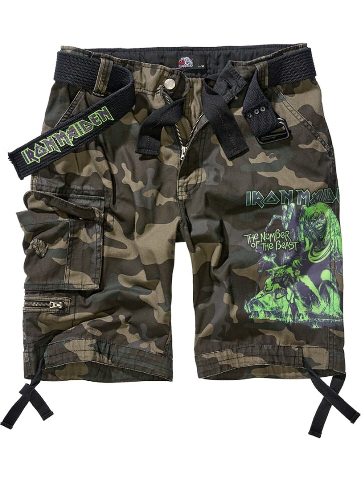 

Тканевые шорты Brandit, цвет camouflage