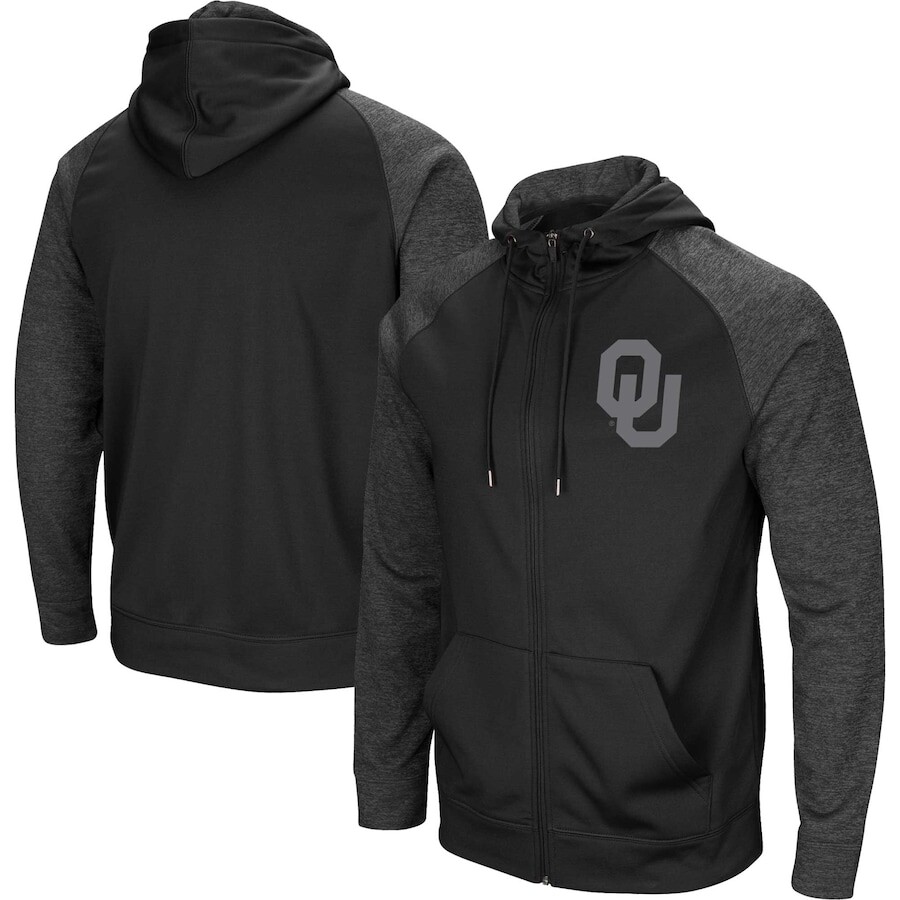 

Толстовка на молнии Colosseum Oklahoma Sooners, черный