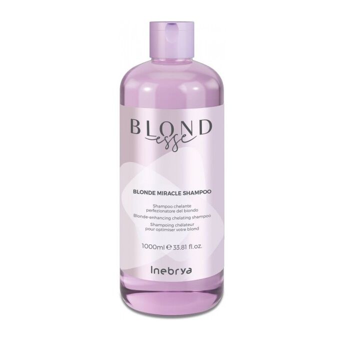 Питательный шампунь для светлых волос Inebrya Blondesse Blonde Miracle, 1000 мл