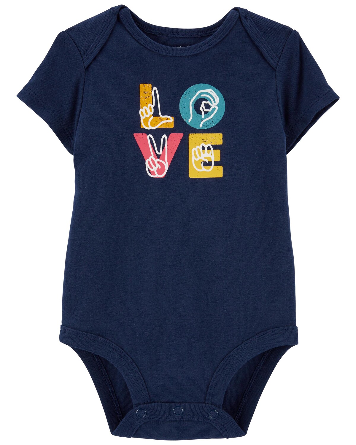 

Оригинальное боди Baby Love Carter's, темно-синий